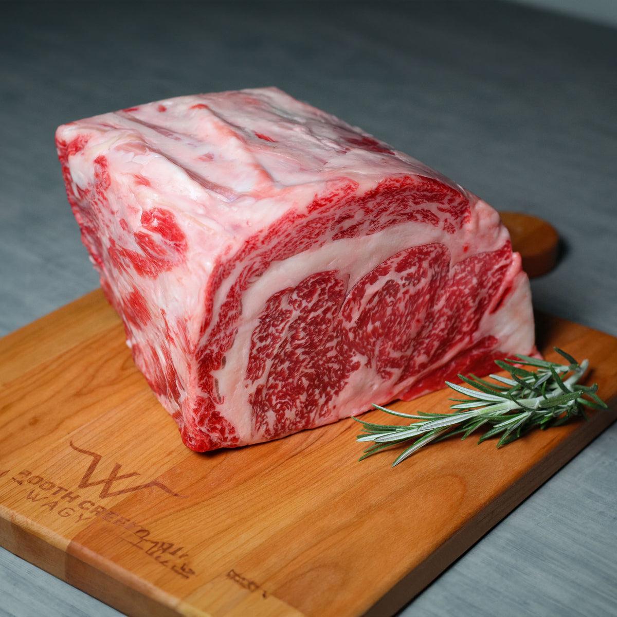 Wagyu Prime Rib Roast Booth Creek Wagyu