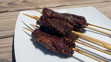 Wagyu Rib Finger Skewers