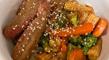 Wagyu Flank Steak Beef Stir Fry