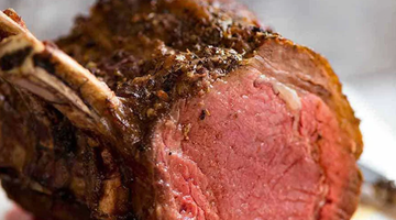 Coffee Crusted Wagyu Prime Rib