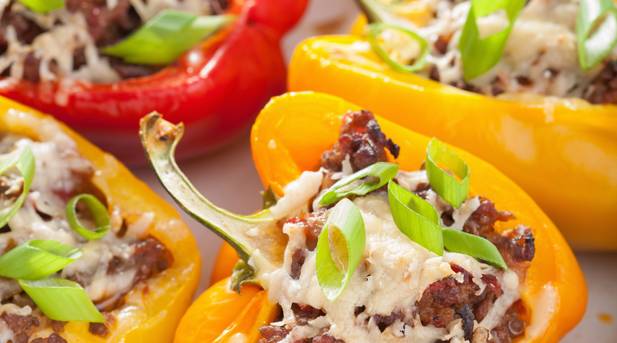 Oven-Baked Wagyu Stuffed Peppers
