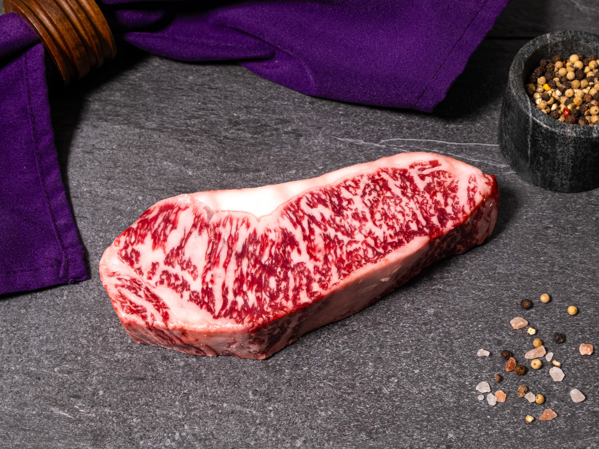 Wagyu K.C. Strip Steak | Booth Creek Wagyu